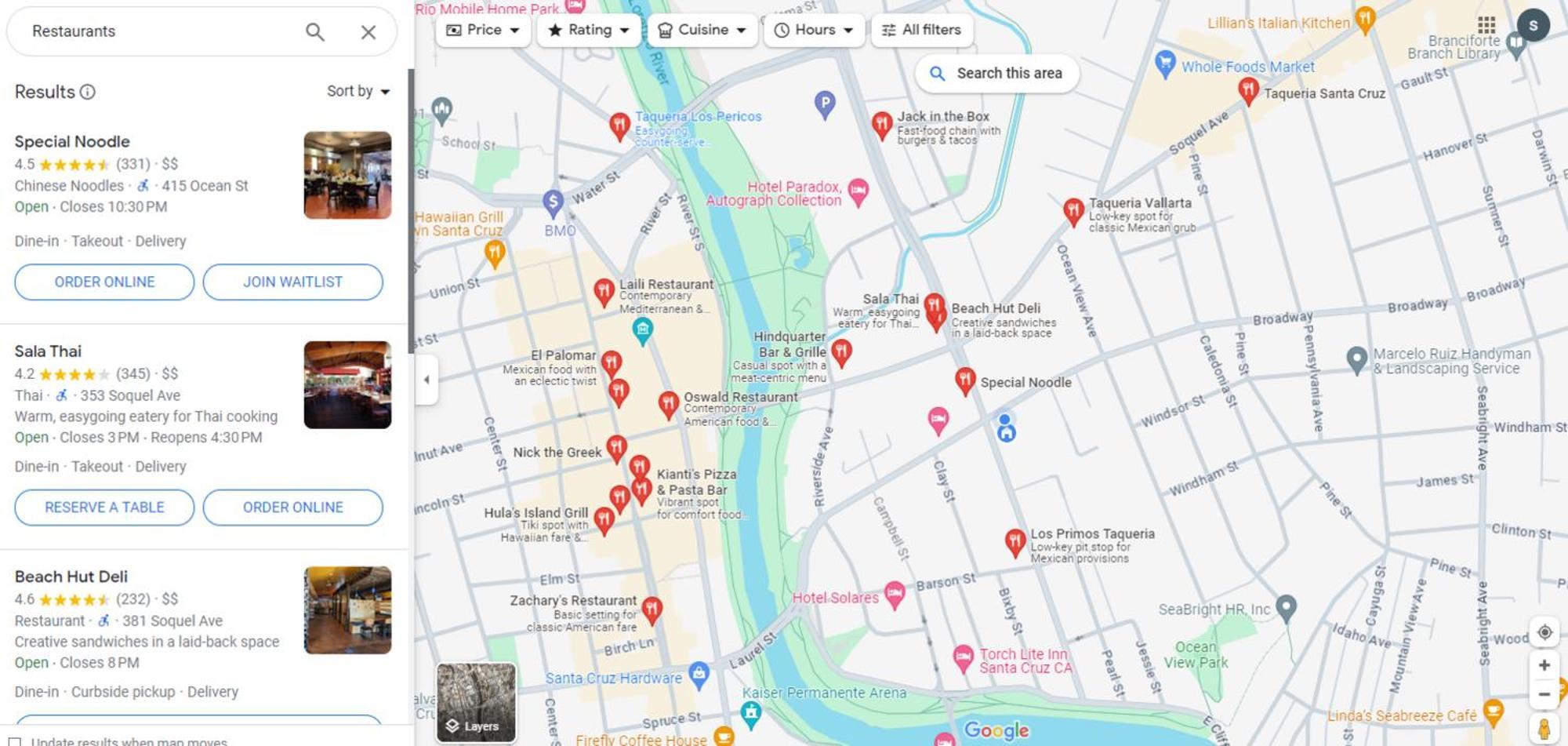 圣克鲁斯汽车旅馆 圣克鲁兹 外观 照片
